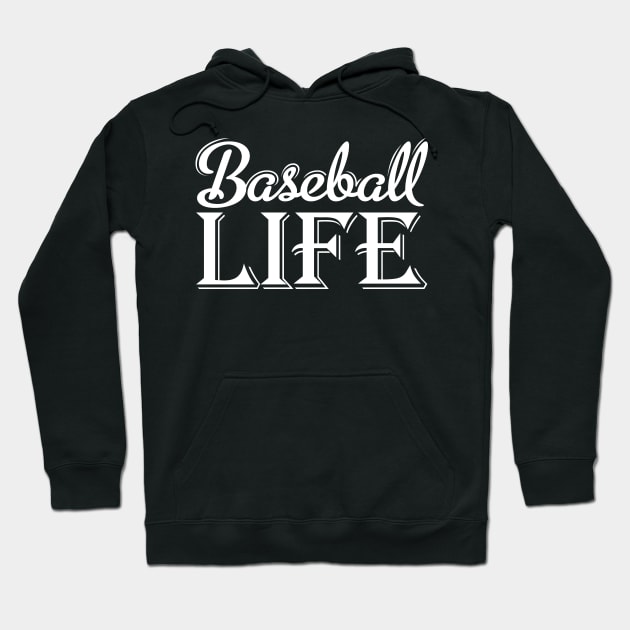 Baseball Life Hoodie by Sofiia Golovina